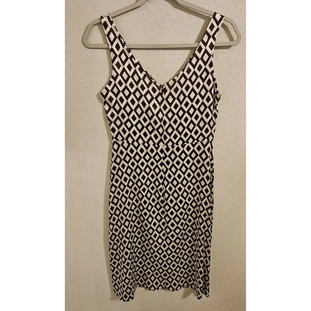Spooner Prague Woman Size 8 Silk Baby Doll Sleeveless Sheath Dress Y2K 90's - Picture 2 of 6